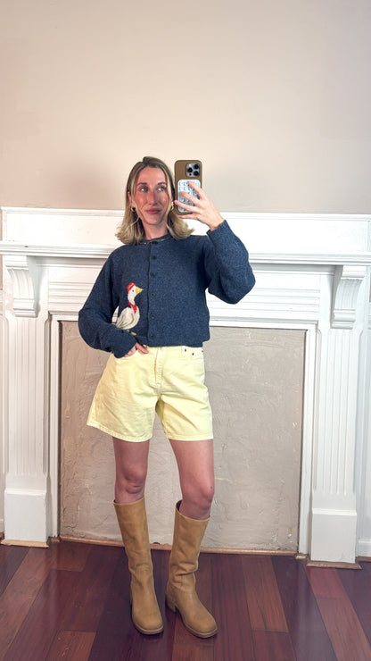 Grandpa Goose Cardigan