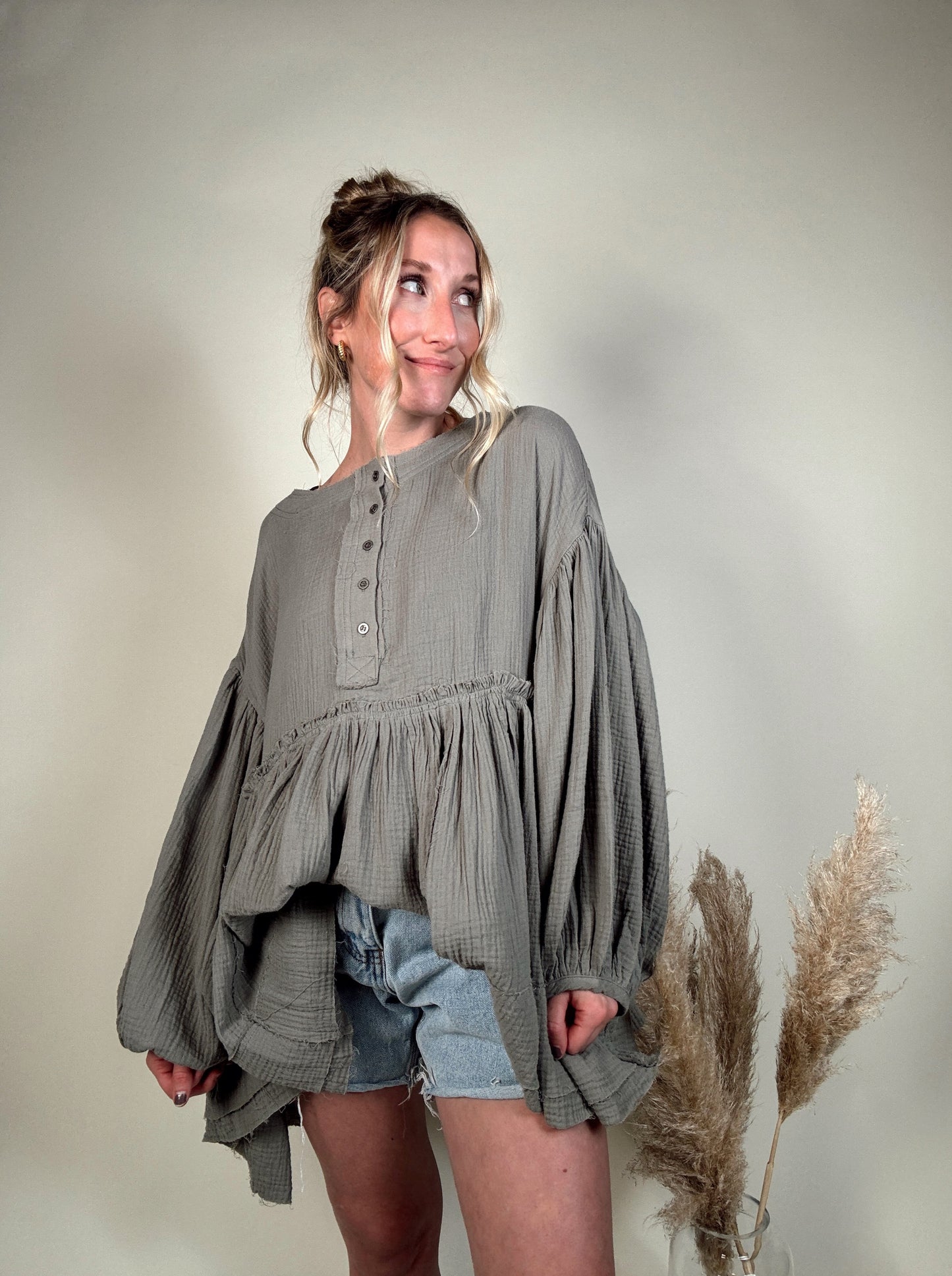 Rhonda Ruffled Tunic