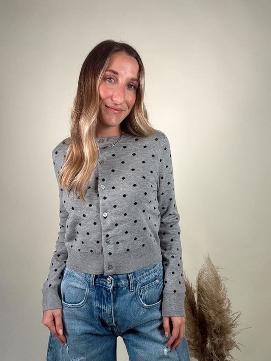 Polka Dot Cardigan
