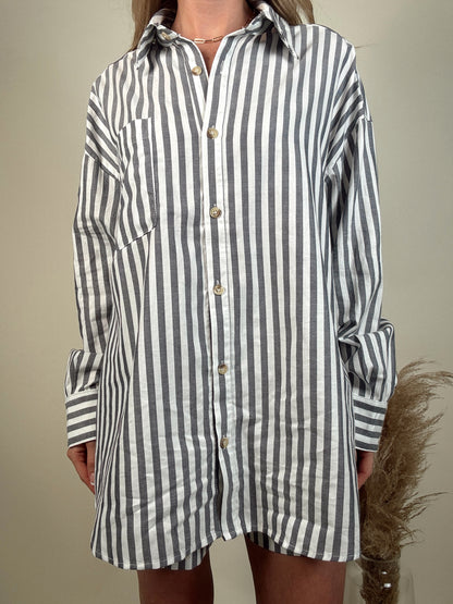 Laguna Striped Top and Shorts Set