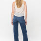 High Waist Inseam Detail & Release Hem Straight - Judy Blue  Straight leg jean Inseam Detail High Waist FRONT RISE: 11" INSEAM :32" 93% Cotton, 6% Poly, 1% Spandex Color: Blue These jeans from Judy Blue feature a high waist and inseam detail. The distressed bottoms offer a stylish look and the comfortable fit will make them your go-to for any event. With these jeans, you'll look fashionable and feel confident. Perfect amount of stretch and comfort.