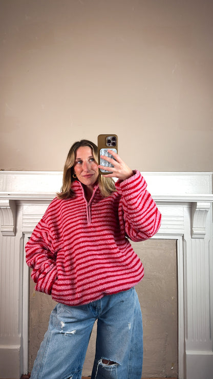 Mandy Half Zip Fleece Pullover