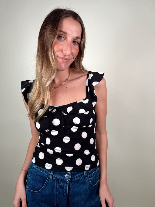 Polka Dot Tank Top