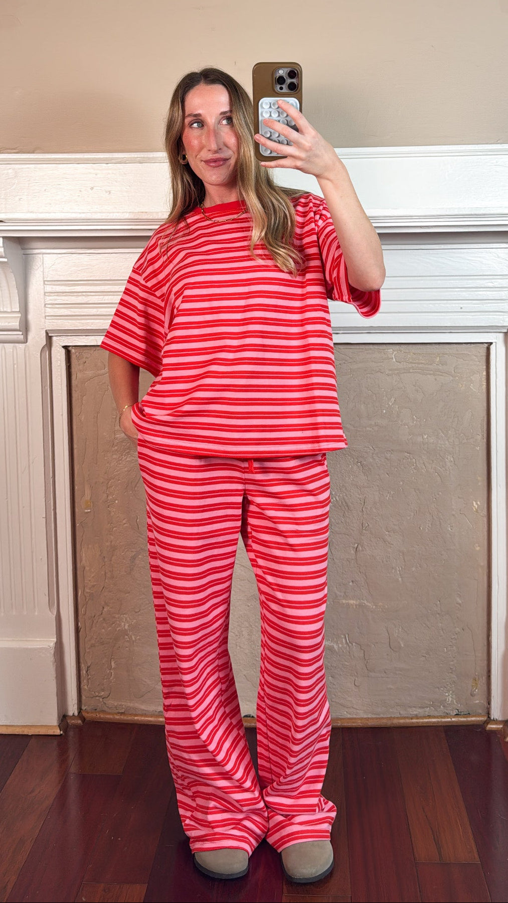 Marina Striped Top and Pants Set