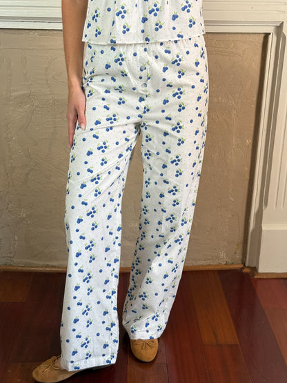 Blueberry Top and Pants Set