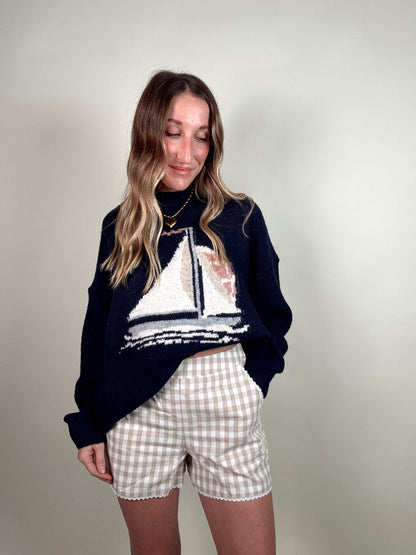 Marina Gingham Shorts