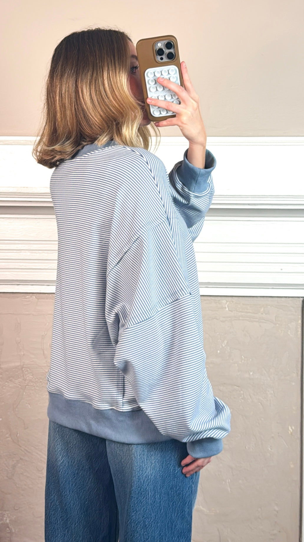 Stevie Striped Sweatshirt