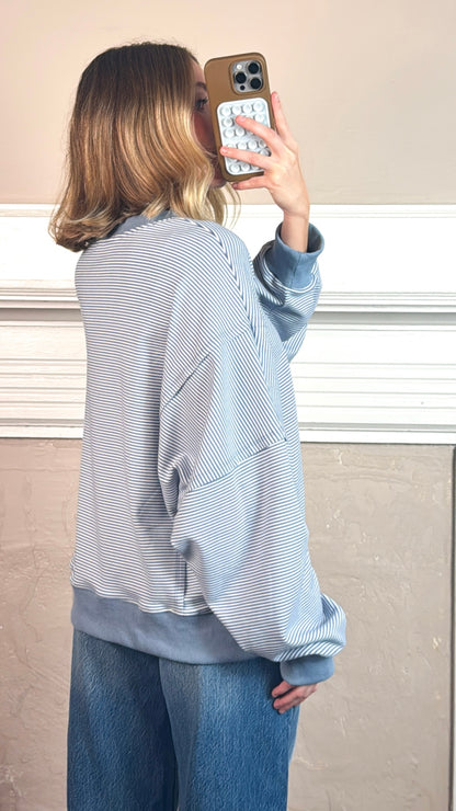 Stevie Striped Sweatshirt