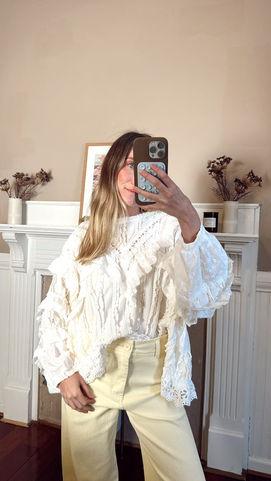 Eliza Eyelet Blouse