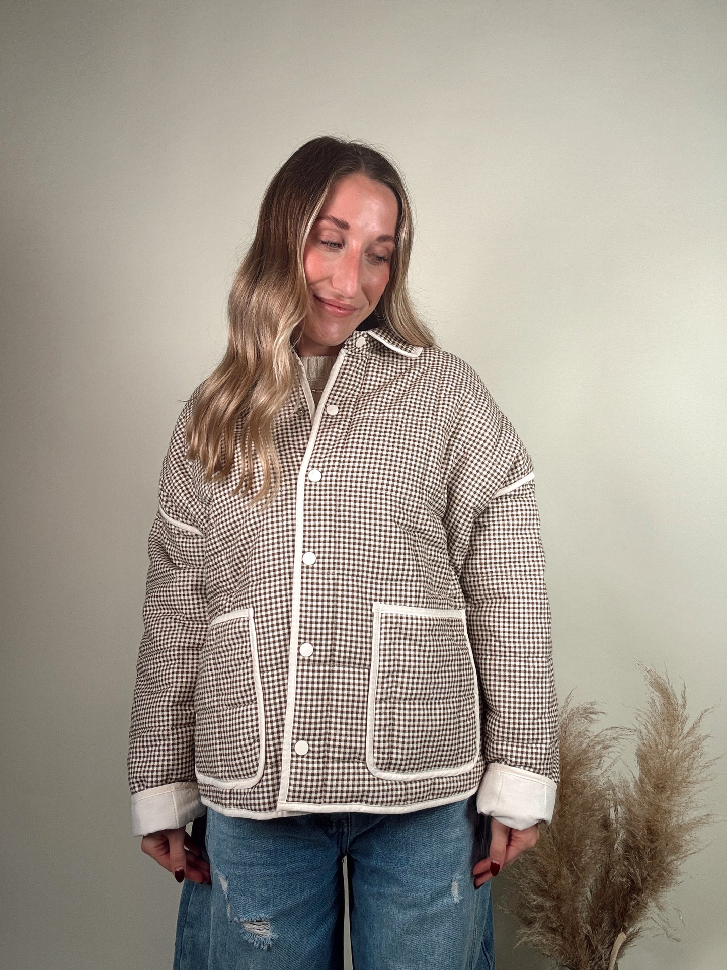 Gingham Jacket
