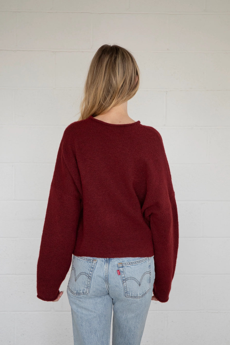 Nola Cardigan - Wine