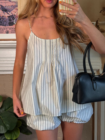 The Harper Tank and Bubble Shorts Set