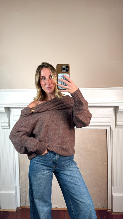 Off The Shoulder Sweater