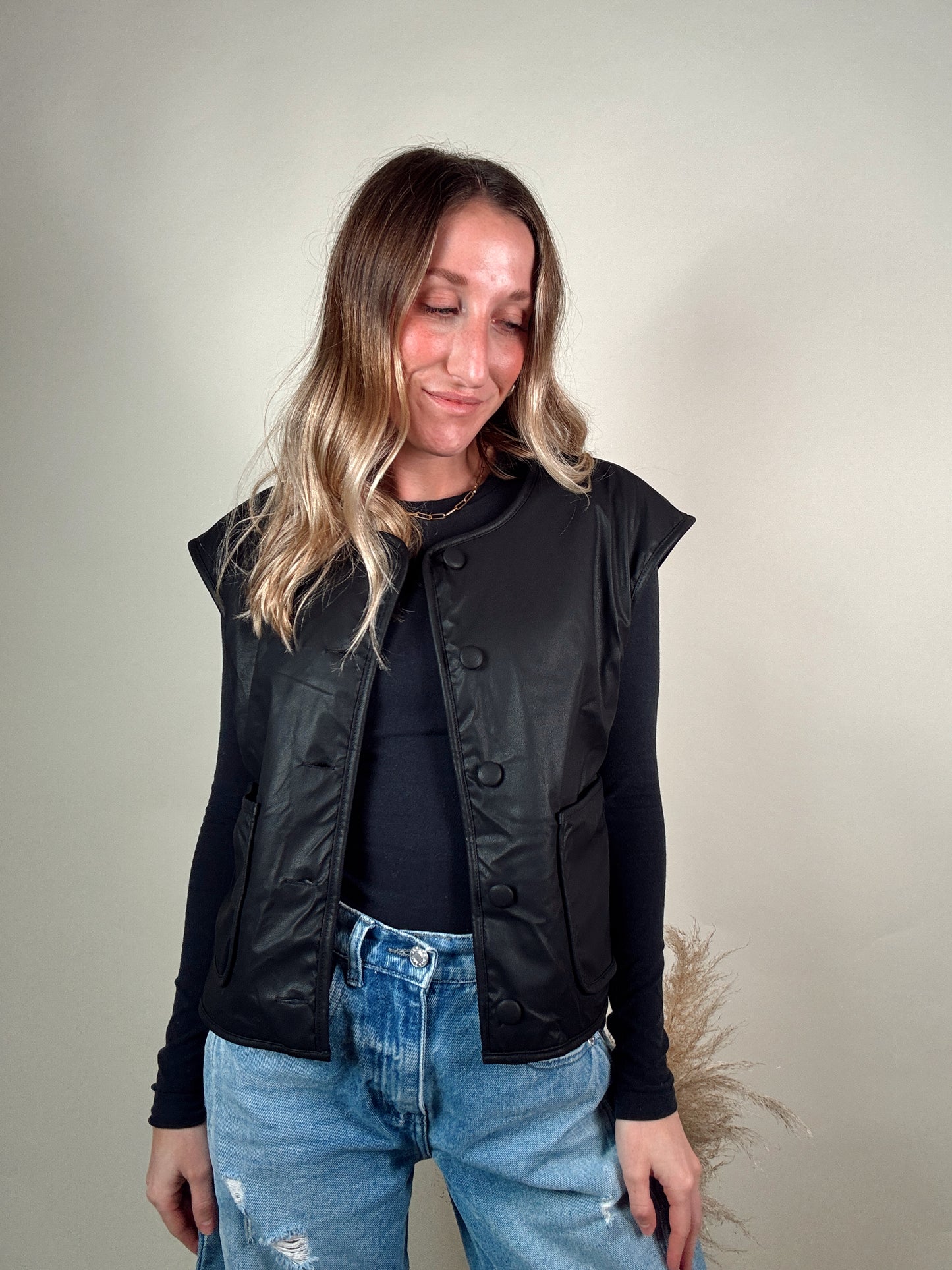 Reversible Teddy Sherpa Vest