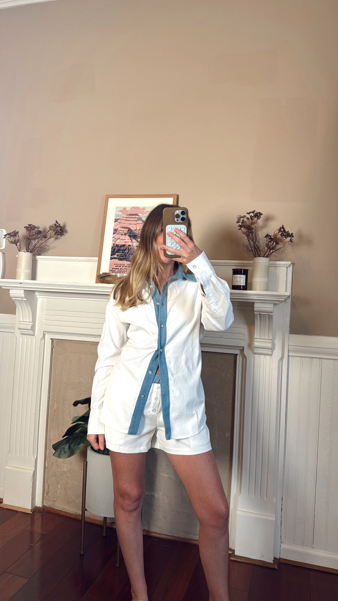 Coastline Button-up and Shorts Set