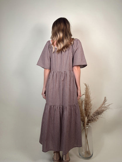 Palmer Plaid Button Up Dress