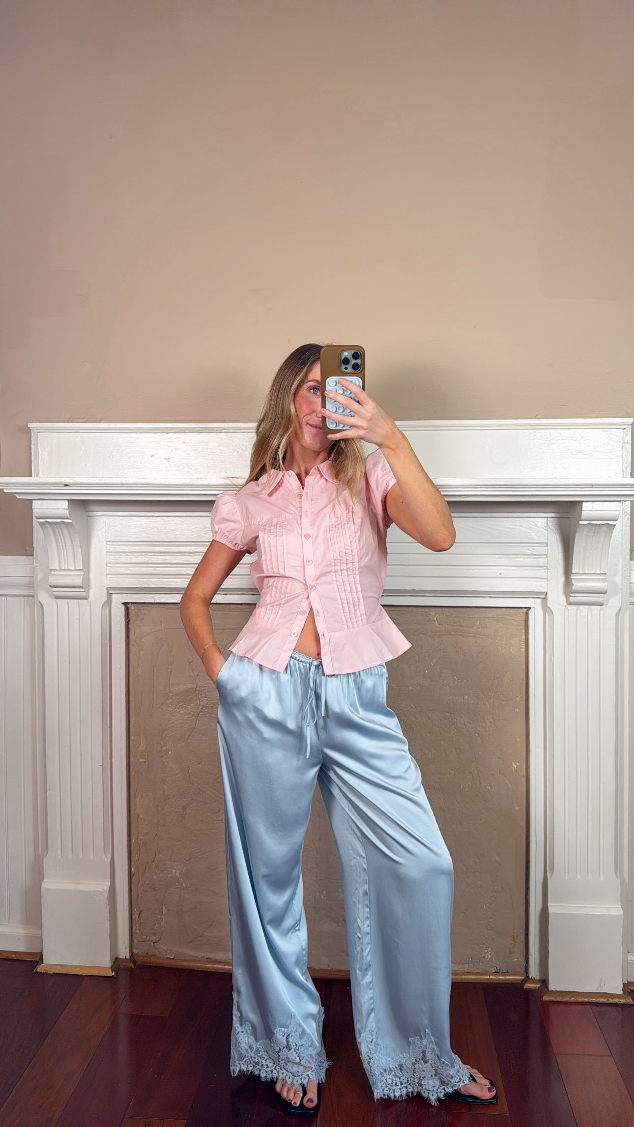 Mireya Satin Pants