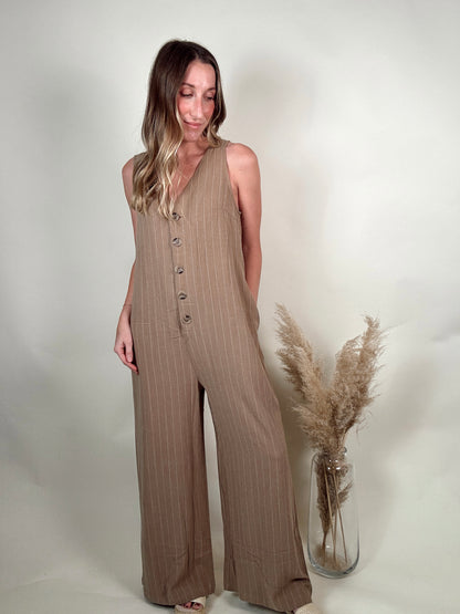 Skyline Striped Jumpsuit