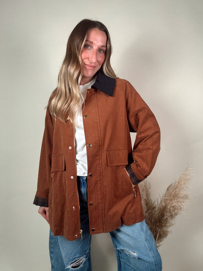 November Barn Jacket - Rust