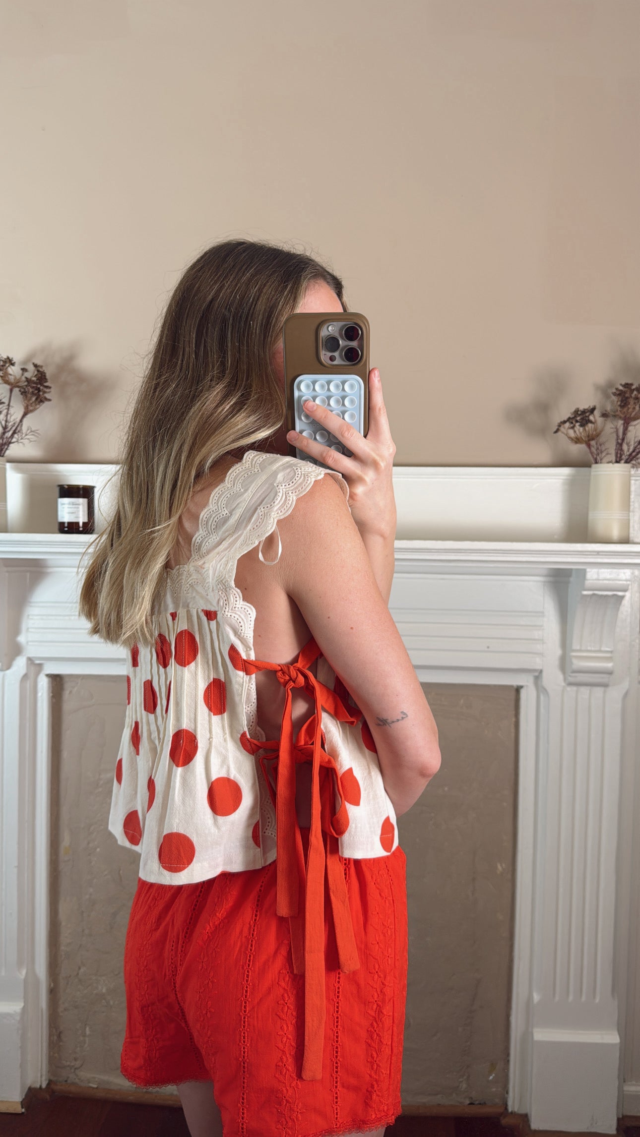 Polka Dot Top