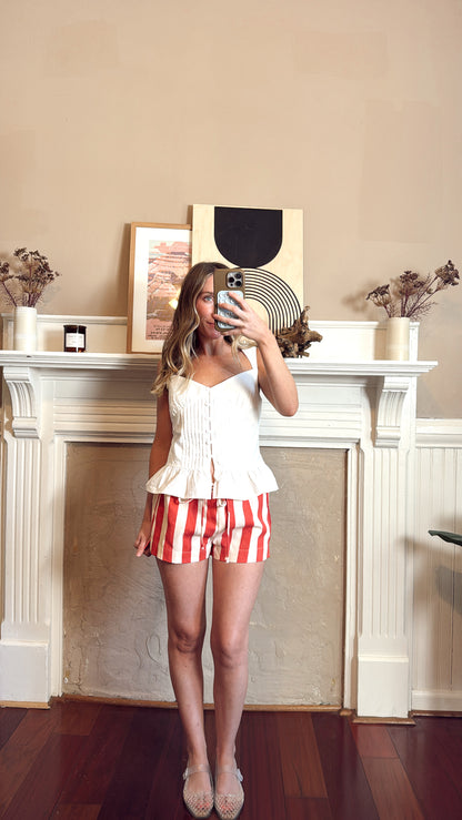Islay Striped Shorts