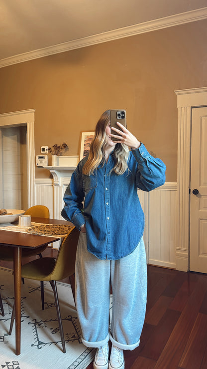 Jenny Denim Shirt - PREORDER MID JAN