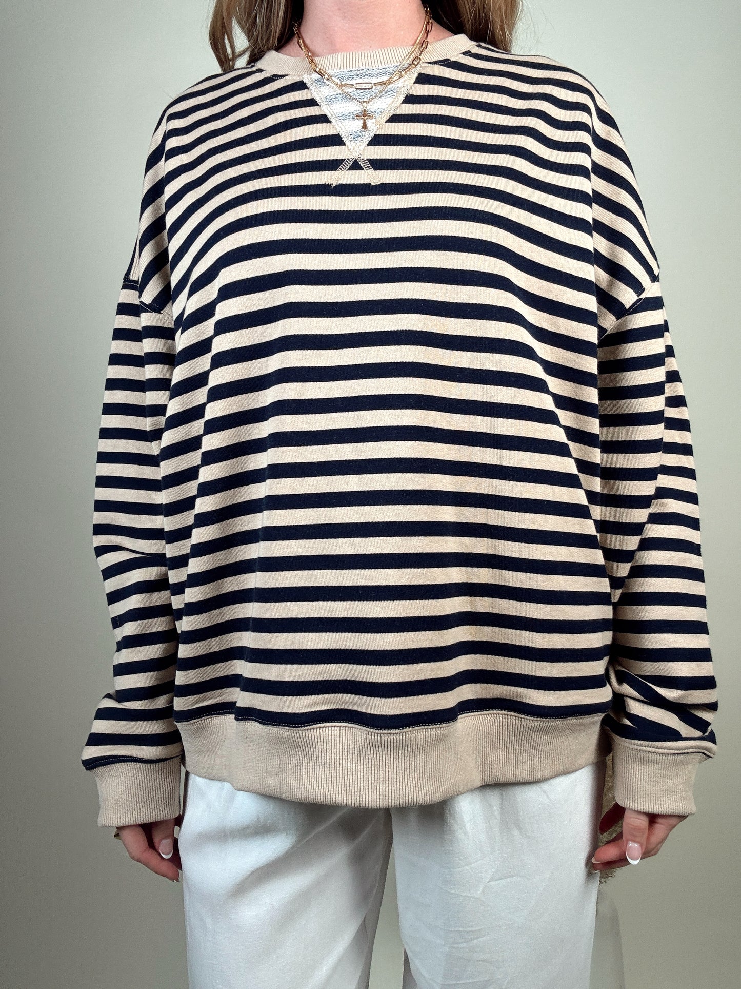 Striped Knitted Pullover