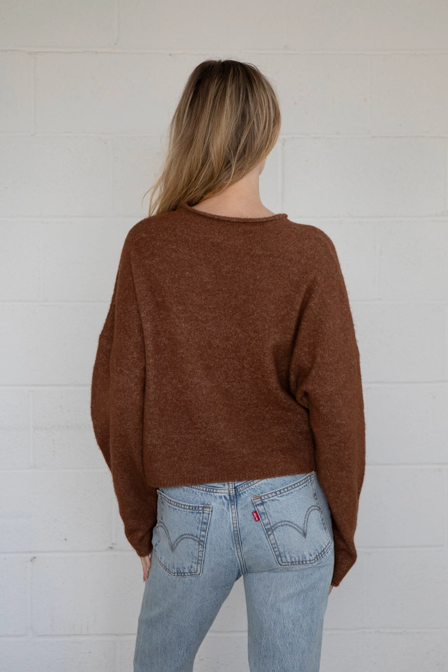 Nola Cardigan - Brown