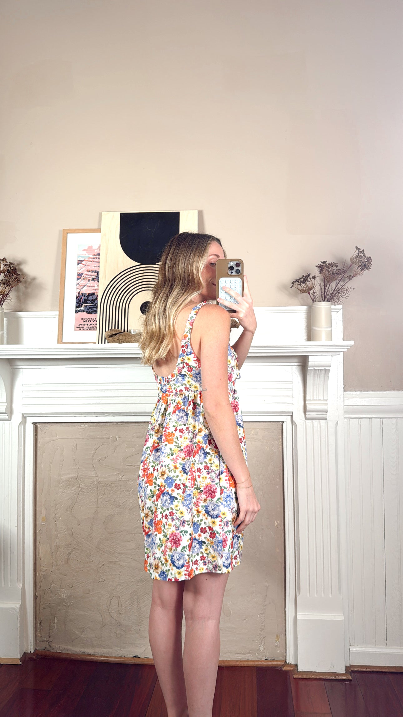 Chloe Garden Bloom Mini Dress