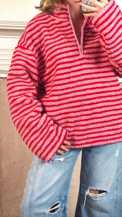 Mandy Half Zip Fleece Pullover