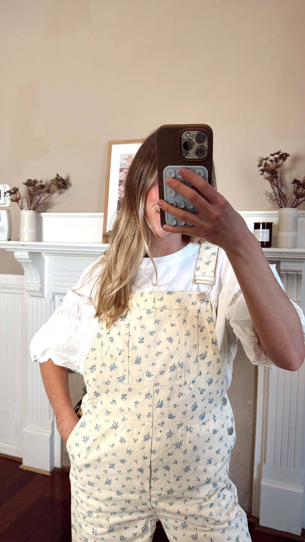 Ditsy Floral Overalls