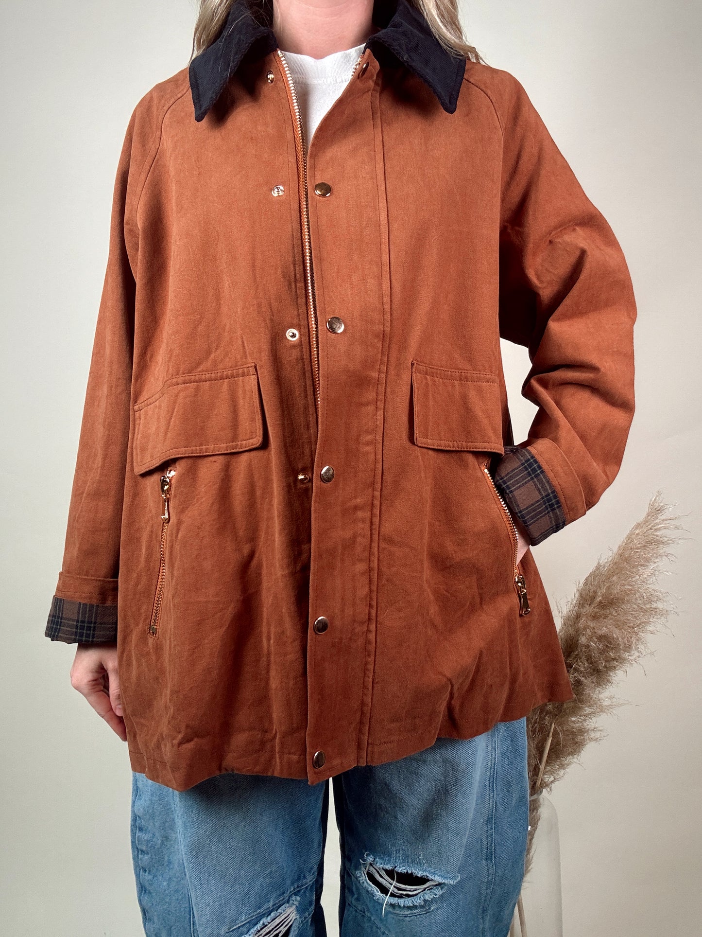November Barn Jacket - Rust