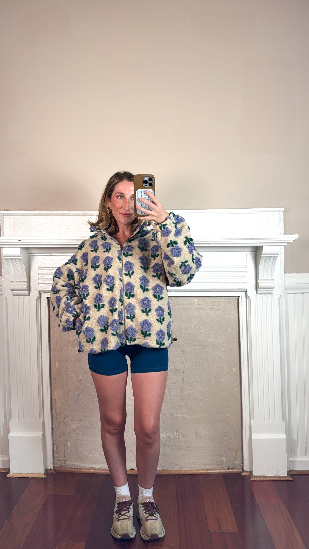 Flower Power Sherpa Jacket