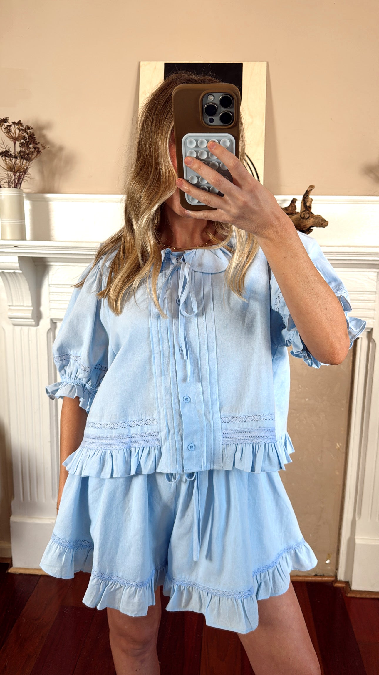 Molly Top and Shorts Set
