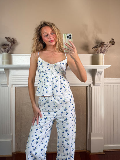 Blueberry Top and Pants Set