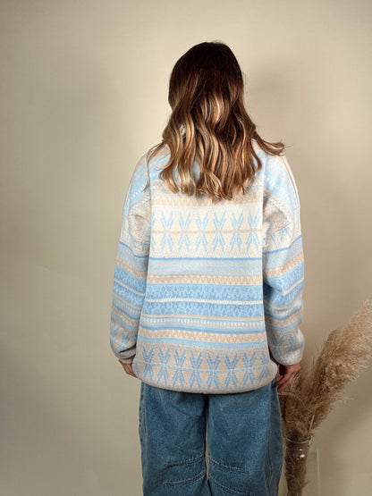 Aspen Ski Sweater - Blue