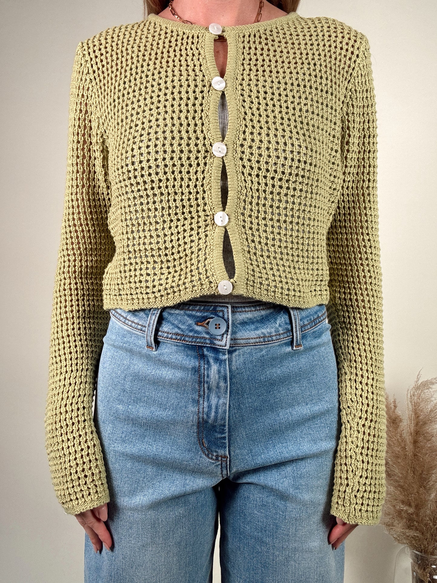 Basil Crochet Cardigan