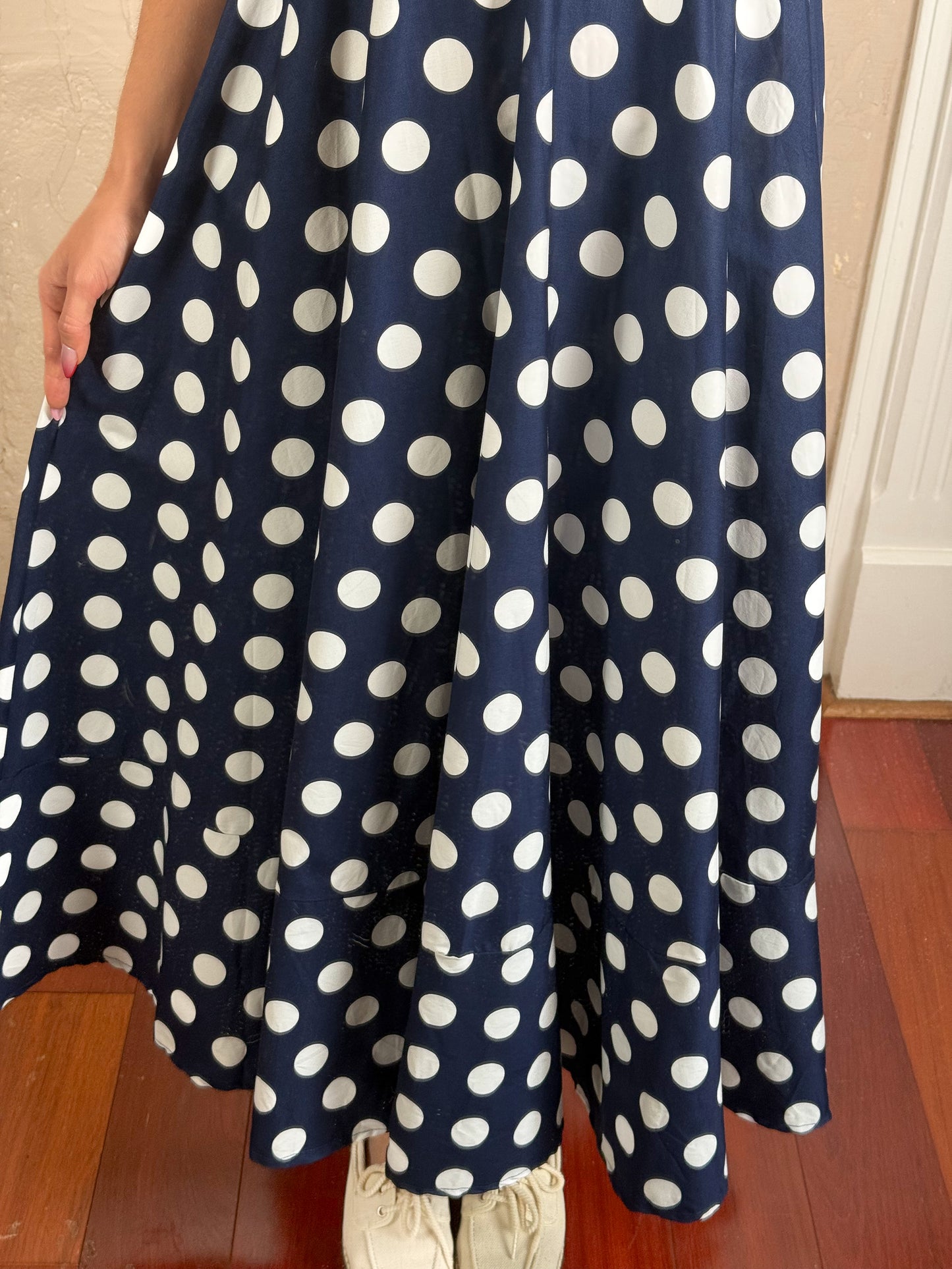 Anni Polka Dot Maxi Dress