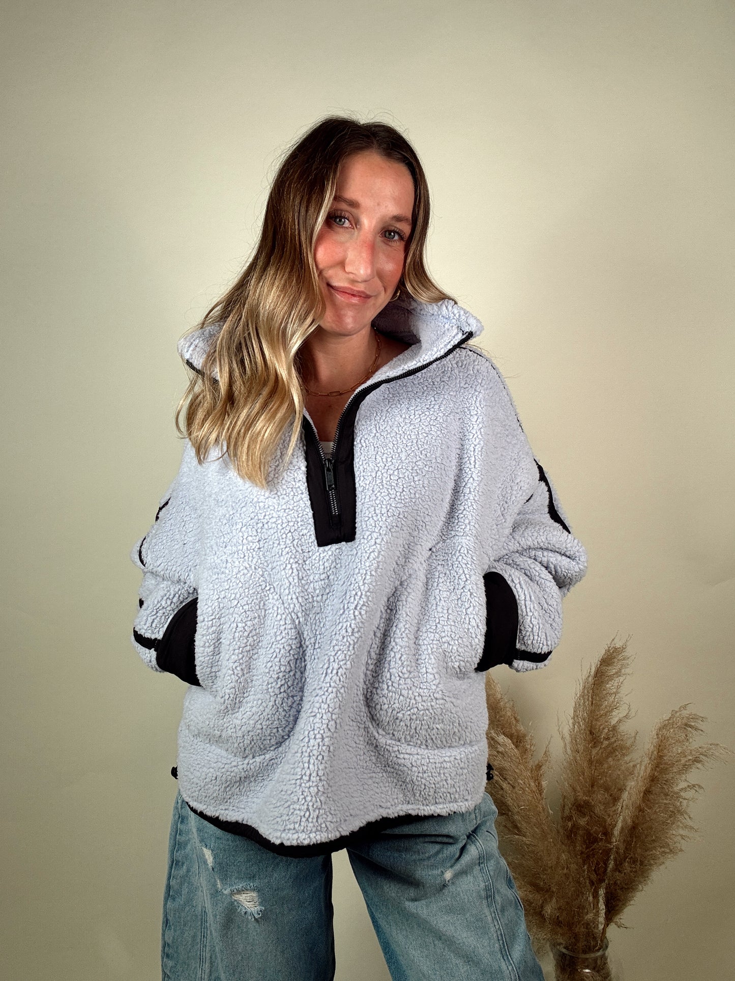 Lavender Sherpa Jacket