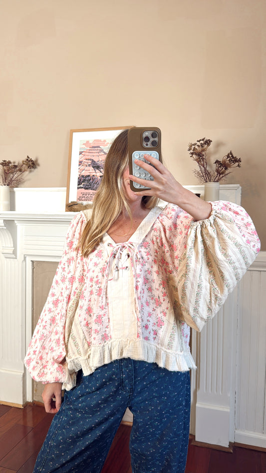 Rose Garden Boho Blouse