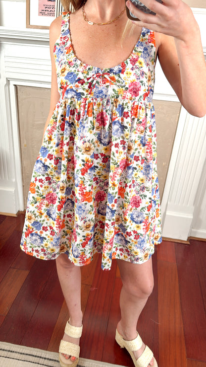 Chloe Garden Bloom Mini Dress