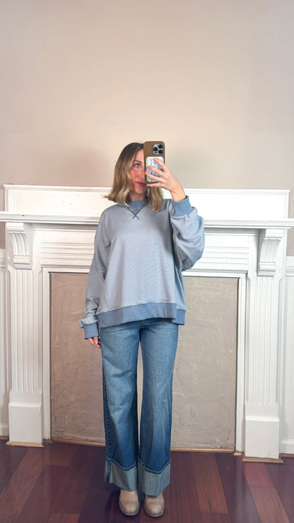 Stevie Striped Sweatshirt