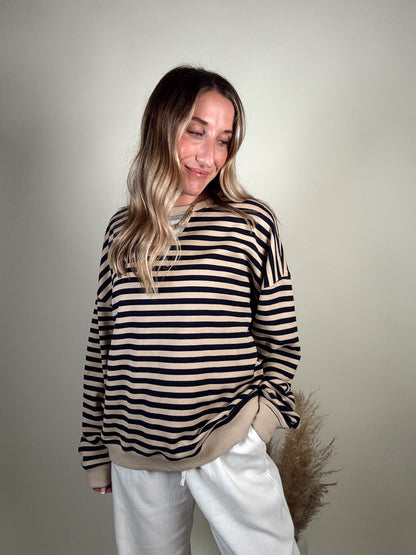 Striped Knitted Pullover