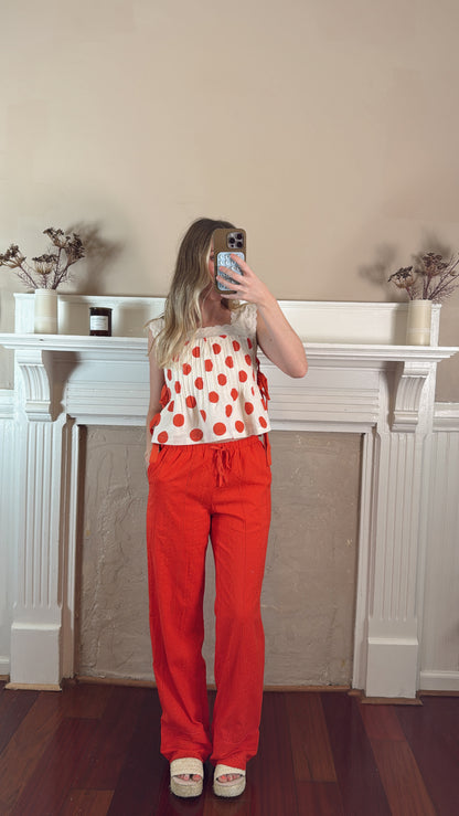Polka Dot Top