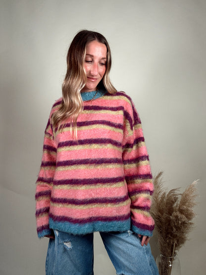 Cotton Candy Sweater