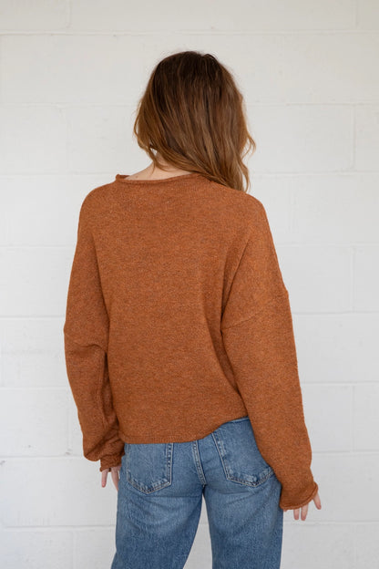 Nola Cardigan - Rust