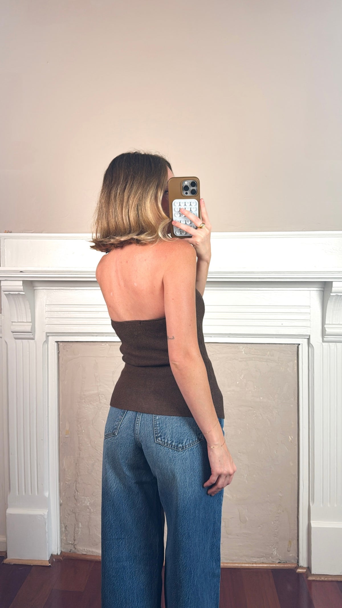 Ribbed Knit Tube Top