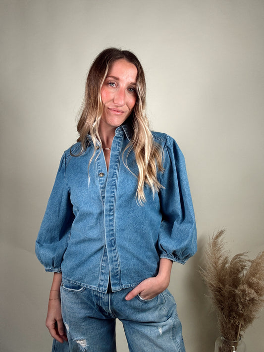 Denver Denim Top