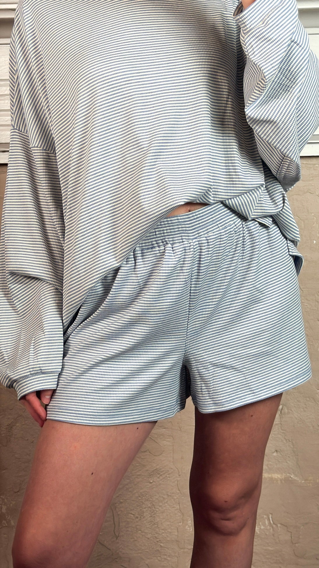 Kenzie Shorts - Periwinkle