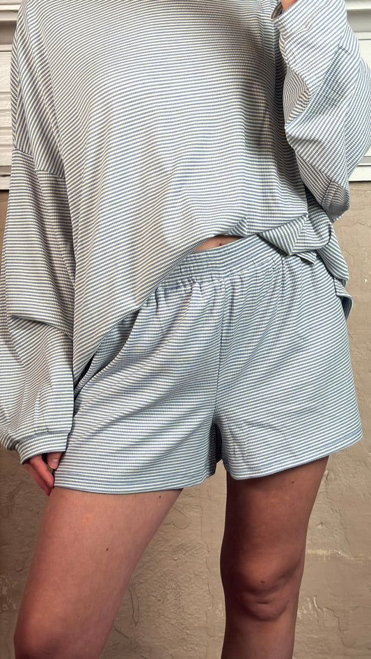 Kenzie Shorts - Periwinkle